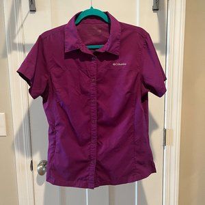 Columbia Omni Shade XL Button Up Blouse